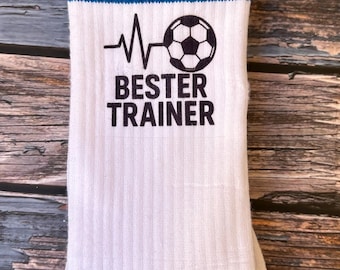 Voetbalcoach sokken – Bedankcadeau voor de coach – De beste coachesokken