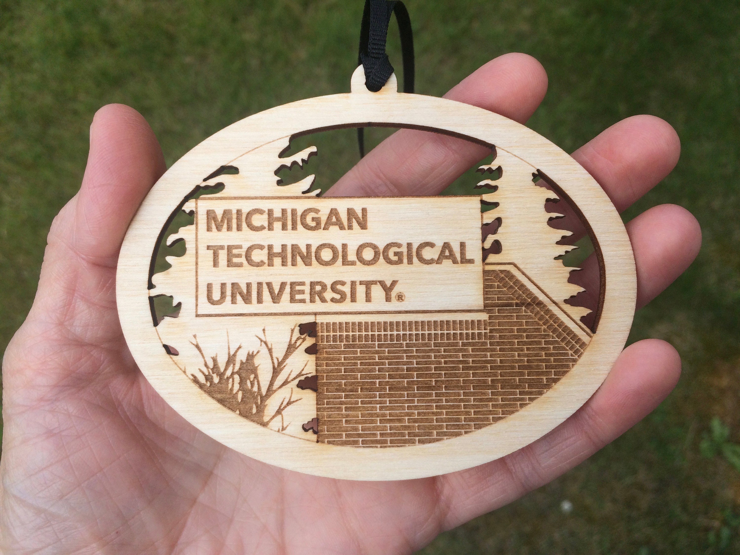 Michigan Tech Sign Michigan Technological University Sign Huskies MTU Houghton MI | Etsy