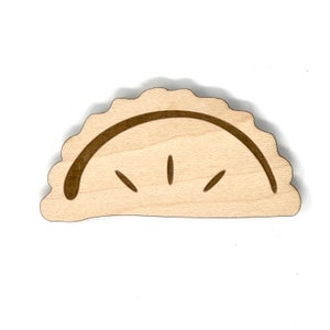 Pasty Wood Magnet image 2