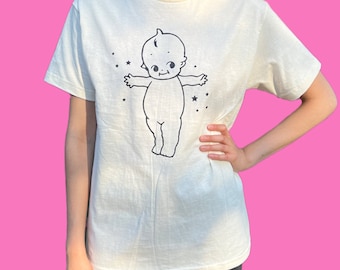 ヴィンテージスタイルのキューピー人形Tシャツ