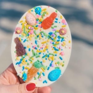 Chocolate Easter Egg Frame  (set of 3)
