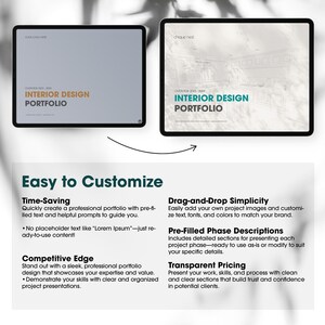 Interior Design PORTFOLIO Template | Canva | Powerpoint | Keynote ...