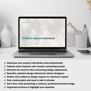 Interior Design PORTFOLIO Template | Canva | Powerpoint | Keynote ...