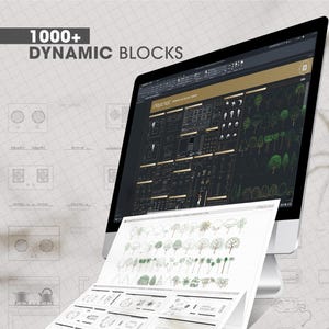 Premium DYNAMIC AutoCAD Blocks | CAD Blocks | 2D Drawings | Kitchen AutoCAD Blocks | AutoCAD Detail Blocks | Dynamic AutoCAD Blocks