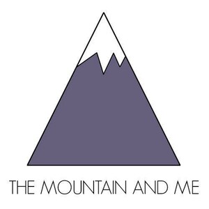 May include: A stylized illustration of a gray mountain with a white peak. The text "THE MOUNTAIN AND ME" is below the mountain.
