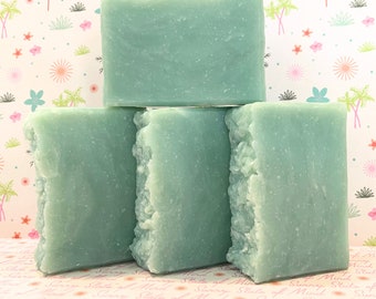 Plumeria - Handcrafted Soap Bar - 4.5+oz - Okinawa Sea Salt