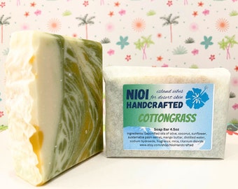 Cottongrass - Handcrafted Soap Bar - 4.5oz