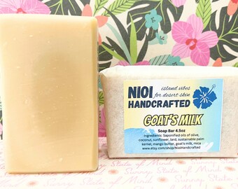 Goat's Milk - Handcrafted Soap Bar - 4.5oz
