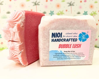 Bubble Lush - Handcrafted Soap Bar - 4.5oz