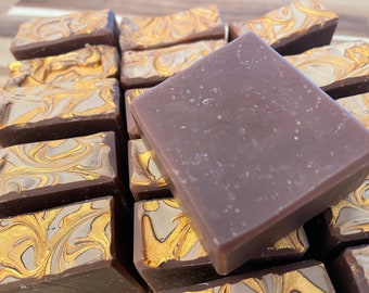 Chocolate - Handcrafted Soap Bar - 4.0+ oz - Okinawa Sea Salt