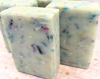 Confetti - Handcrafted Soap Bar - 4.5+oz - Okinawa Sea Salt