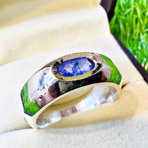 Top Quality 2.0 Ct Natural Ceylon Blue Sapphire Engagement Ring – Oval Unheated Sapphire, Perfect Gift for Her, Promise Ring, Bridal Jewelry