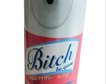 Bitch Be Gone Skinny Straight 20 oz Travel Tumbler