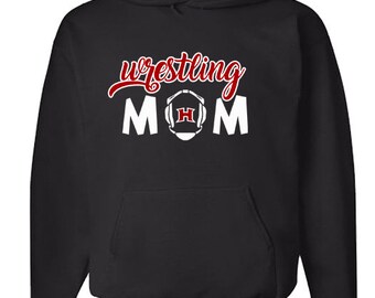 Holliston Wrestling Mom Sweatshirts and Long Sleeve T-Shirts