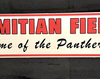 Kamitian Field Wooden Sign