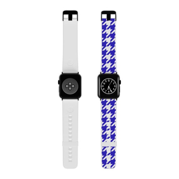 Correa de reloj inspirada en Sigma para Apple Watch correa de reloj para hombres azul y blanca regalos de hermandad regalo de fraternidad regalo de sucesion regalo para el Etsy Espana