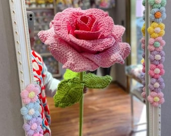 Bouquet De Fleurs Au Crochet, Bouquet Tricoté à La Main, Kit De Bouquet De Tournesol Artificiel, Cadeau Pour Mère, épouse, Anniversaire De Mariage