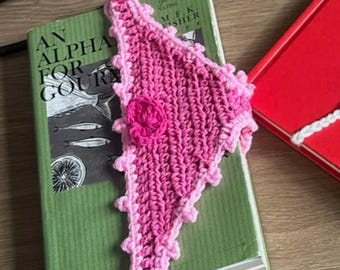 Crochet Book Thong Pattern, Bookmark Underwear PDF Tutorial, Reading is sexy