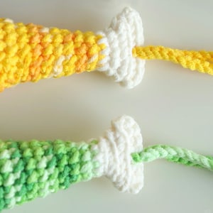 Sardine Häkelmuster, Amigurumi Fisch Schlüsselanhänger (PDF Anleitung) Bild 5