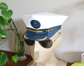 Sailor Hat A4 Paper Hat How To Fold A Sailor Hat Out Of Paper
