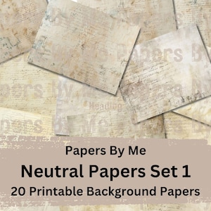 Neutraler Hintergrund Druckbare Decoupage Papiere Junk Journal Digital Scrapbook Collage Reisende Notebook Planer Tee Gefärbt Kaffee gebeizt Digi