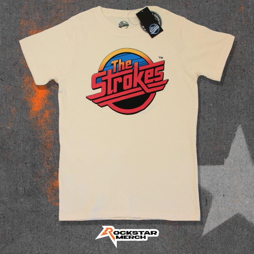 THE STROKES Red Logo Band T-shirt - Etsy
