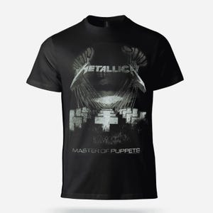 METALLICA Master Of Puppets Distressed Band T-shirt