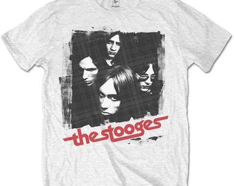 Camiseta de la banda IGGY & THE STOOGES Four Faces