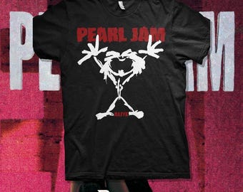Pearl Jam Original Drop in the Park T-shirt - Etsy