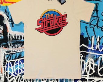 2000年代のヴィンテージ ザ・ストロークス バンド ロゴ Tシャツ サイズ