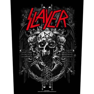 SLAYER Demonic Band Back Patch