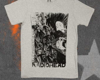 Camiseta de la banda Scribble de RADIOHEAD
