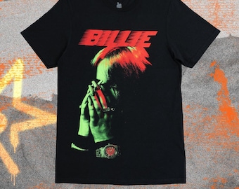 BILLIE EILISH hands face Band T-shirt