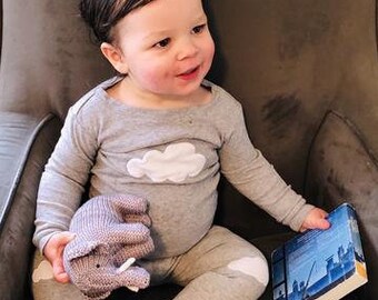 Elephant, Stuffed Animal, Baby Toy, Christmas Gifts, New Baby Gift,