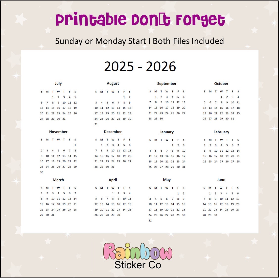 2025-2026-year-at-a-glance-printable-pdf-2025-2026-academic-yearly-calendar-wall-calendar-minimalist-printable-instant-pdf-download-etsy