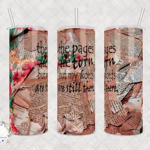 Empowering Quote Tumbler: Mental Health Gift, Stainless Steel (20oz or 30oz)