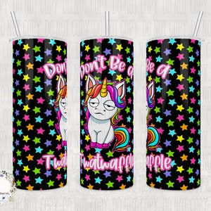 Custom &quot;Don&#39;t Be a Twatwaffle&quot; Tumbler - 20oz or 30oz Tumbler, Humorous Gift Idea