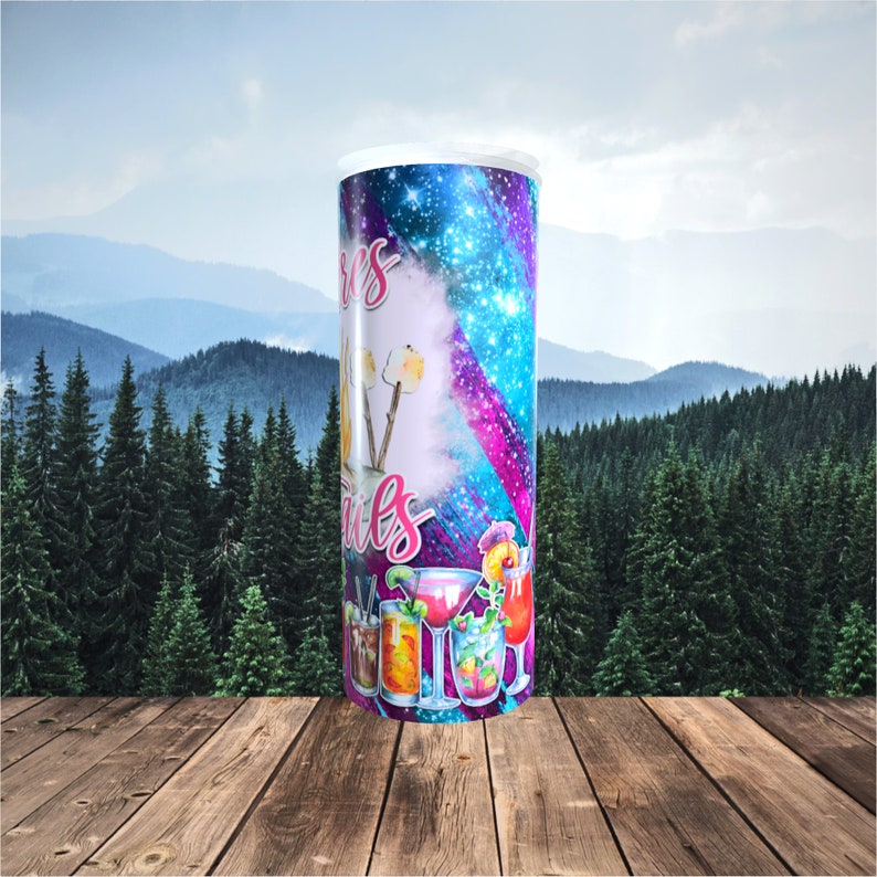 WhatASaltyMug Campfires & Cocktails Tumbler - Thumbnail 4