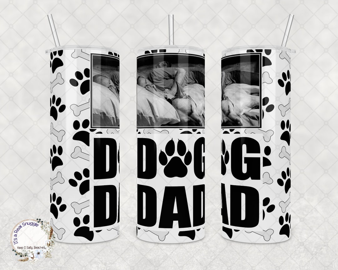 This Is The Best Cat Dad Photo - Personalized Custom Tumbler main image 1