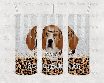 Beagle Mom / Dad Becher: Edelstahl Hundeliebhaber Geschenk (20oz oder 30oz)