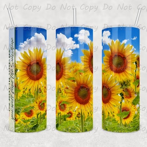 Sunflower Tumbler: Inspirierender Edelstahl Reisebecher