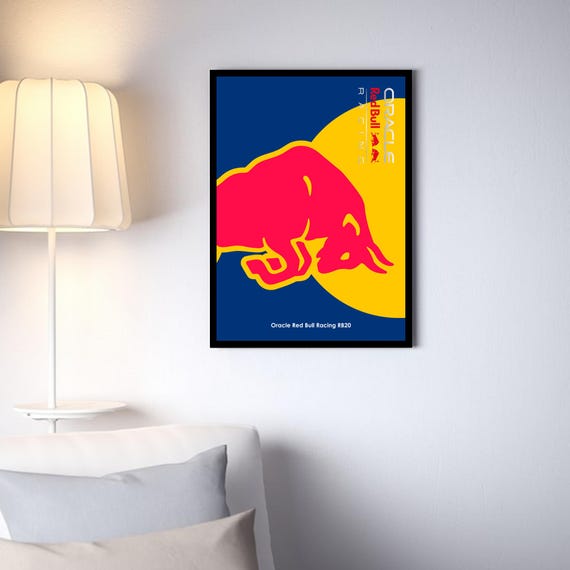 Digital Wall Poster for Technic Oracle Red Bull Racing RB20 F1