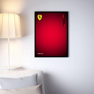 Digitales Wandposter für Technik Ferrari SF-24 F1 (42207)