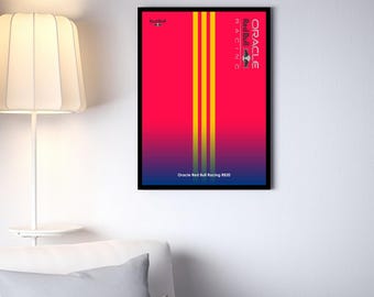 Digital Wall Poster for Technic Oracle Red Bull Racing RB20 F1 (42206)
