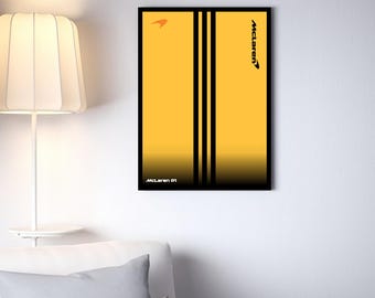 Digitale muurposter voor Technic McLaren P1 (42172)