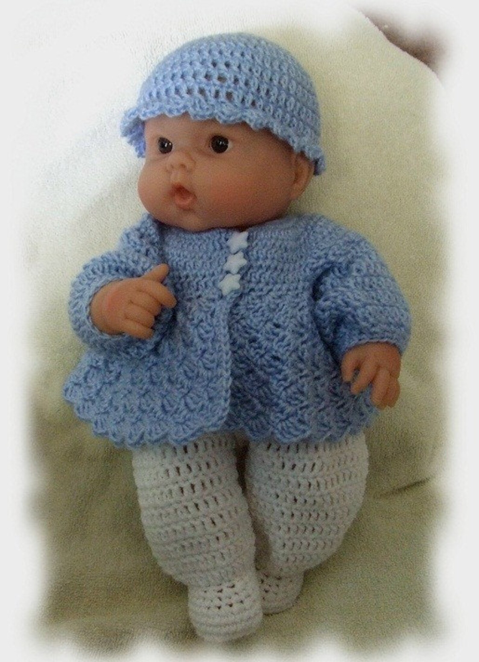 CROCHET PATTERN for Sweet Baby Boy Romper That Fits a 14 to 15 Etsy