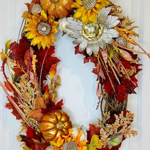 FALL HARVEST WREATH