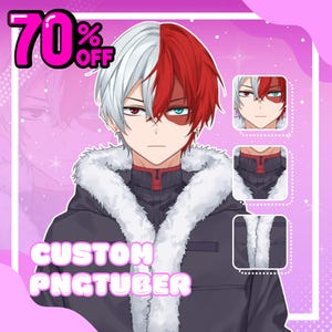 Custom PNGtuber, Pngtuber, Pngtuber Character, Pngtuber Design, Cute PNGtuber, PNGtuber Male, PNGtuber Model ++, PNGtuber Model, PNGVtuber