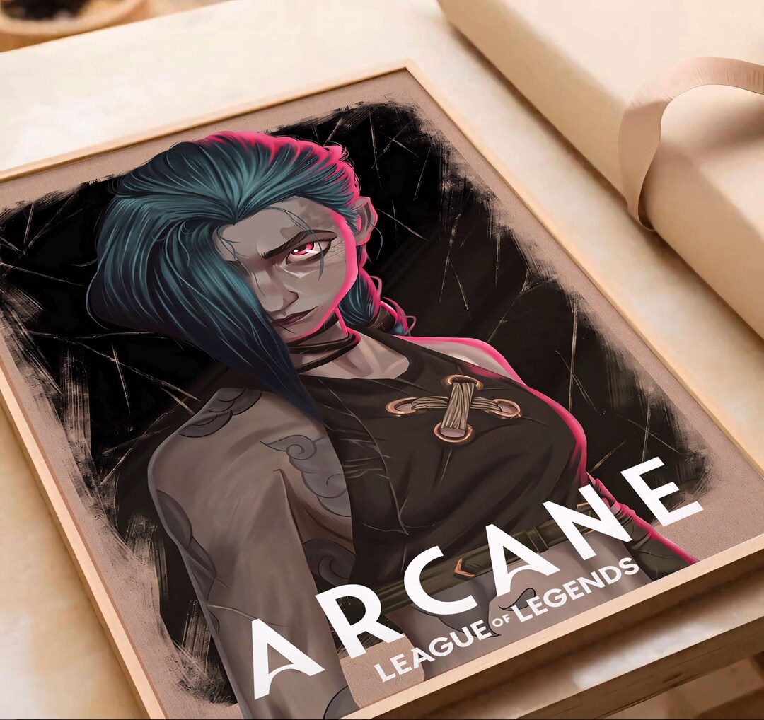 Arcane Jinx Poster, Decoration Living, Gift Him, Wall Art, Digital ...