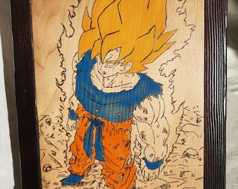 Dragon Ball Z - Goku "Birth of a Super Saiyan"